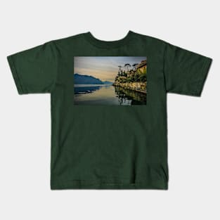 Lake Garda Seen from Malcesine Kids T-Shirt